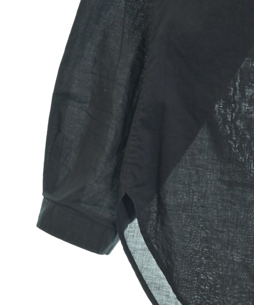 yohji yamamoto POUR HOMME（ヨウジヤマモトプールオム）カジュアルシャツ 黒 サイズ:4(L位) メンズ/2200657651015