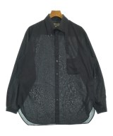 yohji yamamoto POUR HOMME（ヨウジヤマモトプールオム）カジュアルシャツ 黒 サイズ:4(L位) メンズ/2200657651015