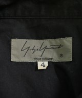 yohji yamamoto POUR HOMME（ヨウジヤマモトプールオム）カジュアルシャツ 黒 サイズ:4(L位) メンズ/2200657651015