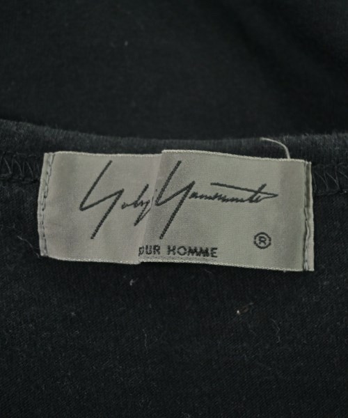 yohji yamamoto POUR HOMME（ヨウジヤマモトプールオム）Tシャツ・カットソー 黒 サイズ:3(M位) メンズ/2200657908072