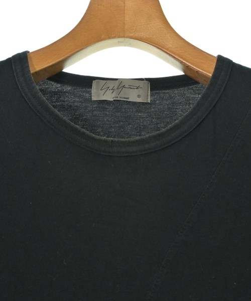 yohji yamamoto POUR HOMME（ヨウジヤマモトプールオム）Tシャツ・カットソー 黒 サイズ:3(M位) メンズ/2200657908072