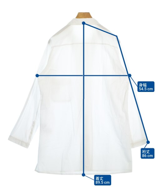 yohji yamamoto POUR HOMME（ヨウジヤマモトプールオム）カジュアルシャツ 白 サイズ:2(S位) メンズ/2200658261046