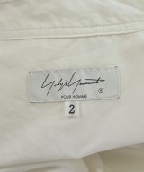 yohji yamamoto POUR HOMME（ヨウジヤマモトプールオム）カジュアルシャツ 白 サイズ:2(S位) メンズ/2200658261053
