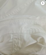 yohji yamamoto POUR HOMME（ヨウジヤマモトプールオム）カジュアルシャツ 白 サイズ:2(S位) メンズ/2200658261053