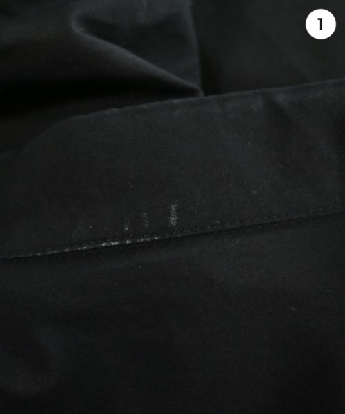 yohji yamamoto POUR HOMME（ヨウジヤマモトプールオム）カジュアルシャツ 黒 サイズ:1(XS位) メンズ/2200658261060