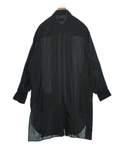 yohji yamamoto POUR HOMME（ヨウジヤマモトプールオム）カジュアルシャツ 黒 サイズ:1(XS位) メンズ/2200658261077