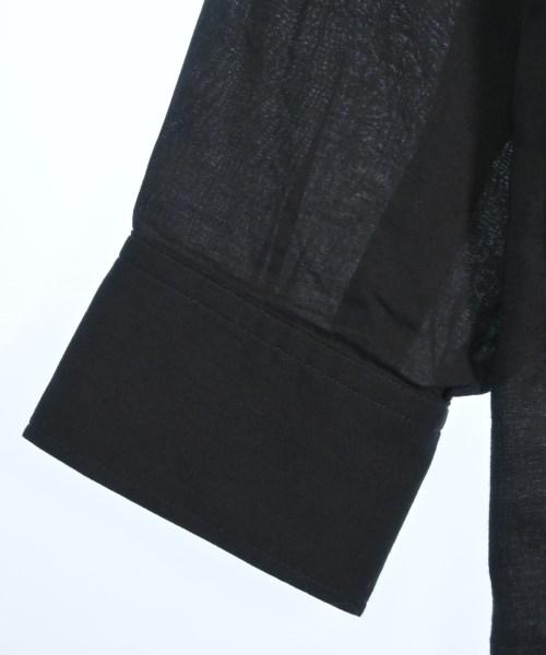 yohji yamamoto POUR HOMME（ヨウジヤマモトプールオム）カジュアルシャツ 黒 サイズ:1(XS位) メンズ/2200658261077