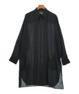 yohji yamamoto POUR HOMME（ヨウジヤマモトプールオム）カジュアルシャツ 黒 サイズ:1(XS位) メンズ/2200658261077