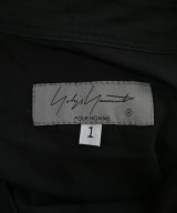 yohji yamamoto POUR HOMME（ヨウジヤマモトプールオム）カジュアルシャツ 黒 サイズ:1(XS位) メンズ/2200658261077