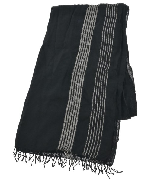 yohji yamamoto POUR HOMME(ヨウジヤマモトプールオム)ストール 黒 サイズ:-/2200658261220