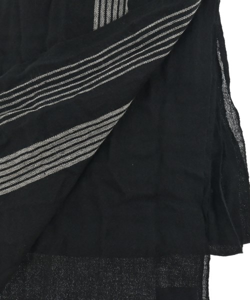 yohji yamamoto POUR HOMME（ヨウジヤマモトプールオム）ストール 黒 サイズ:- メンズ/2200658261220