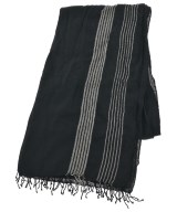 yohji yamamoto POUR HOMME（ヨウジヤマモトプールオム）ストール 黒 サイズ:- メンズ/2200658261220