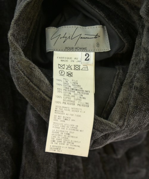 yohji yamamoto POUR HOMME（ヨウジヤマモトプールオム）その他 黒 サイズ:2(S位) メンズ/2200658928024