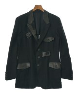 yohji yamamoto POUR HOMME（ヨウジヤマモトプールオム）カジュアルジャケット 黒 サイズ:2(S位) メンズ/2200659281012
