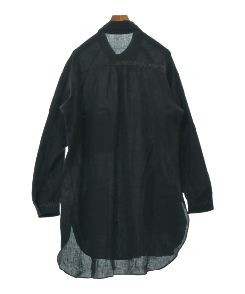yohji yamamoto POUR HOMME（ヨウジヤマモトプールオム）カジュアルシャツ 黒 サイズ:2(S位) メンズ/2200659281029