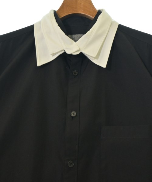 yohji yamamoto POUR HOMME（ヨウジヤマモトプールオム）カジュアルシャツ 黒 サイズ:2(S位) メンズ/2200659281036