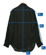 yohji yamamoto POUR HOMME（ヨウジヤマモトプールオム）カジュアルシャツ 黒 サイズ:M メンズ/2200659515063
