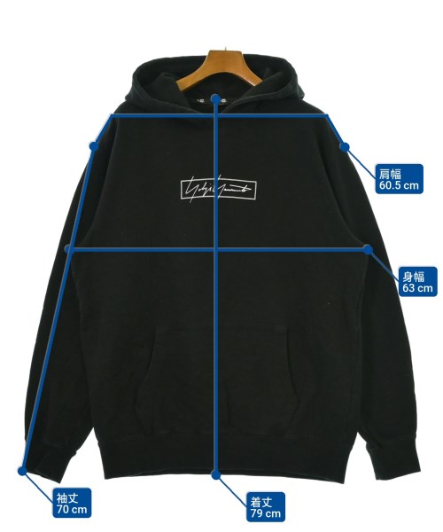 yohji yamamoto POUR HOMME（ヨウジヤマモトプールオム）パーカー 黒 サイズ:XXL メンズ/2200653893068