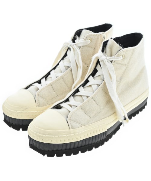 yohji yamamoto POUR HOMME(ヨウジヤマモトプールオム)スニーカー 白 サイズ:4(27cm位)/2200660335049