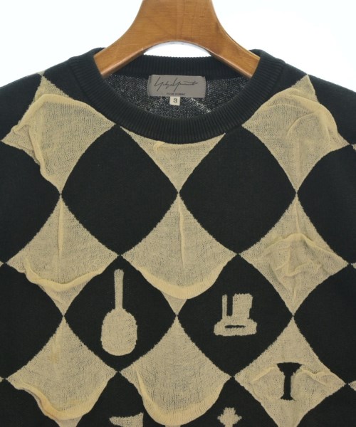 yohji yamamoto POUR HOMME（ヨウジヤマモトプールオム）ニット・セーター 黒 サイズ:3(M位) メンズ/2200658667237