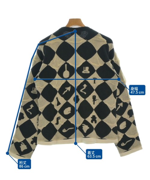 yohji yamamoto POUR HOMME（ヨウジヤマモトプールオム）ニット・セーター 黒 サイズ:3(M位) メンズ/2200658667237