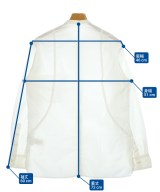 yohji yamamoto POUR HOMME（ヨウジヤマモトプールオム）カジュアルシャツ 白 サイズ:2(S位) メンズ/2200661674123