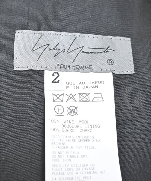 yohji yamamoto POUR HOMME（ヨウジヤマモトプールオム）その他 黒 サイズ:2(S位) メンズ/2200661806029