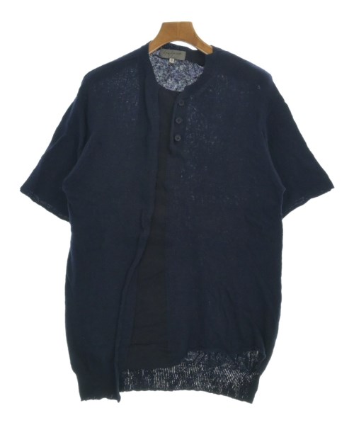 yohji yamamoto POUR HOMME(ヨウジヤマモトプールオム)ニット・セーター 紺 サイズ:3(M位)/2200659400079