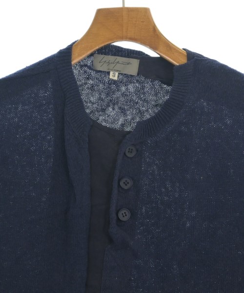 yohji yamamoto POUR HOMME（ヨウジヤマモトプールオム）ニット・セーター 紺 サイズ:3(M位) メンズ/2200659400079