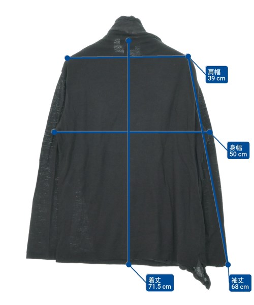 yohji yamamoto POUR HOMME（ヨウジヤマモトプールオム）ニット・セーター 黒 サイズ:3(M位) メンズ/2200657300135