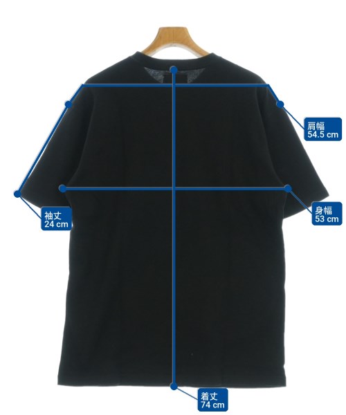yohji yamamoto POUR HOMME（ヨウジヤマモトプールオム）Tシャツ・カットソー 黒 サイズ:6(XXL位) メンズ/2200710719065