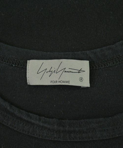yohji yamamoto POUR HOMME（ヨウジヤマモトプールオム）Tシャツ・カットソー 黒 サイズ:3(M位) メンズ/2200710792013