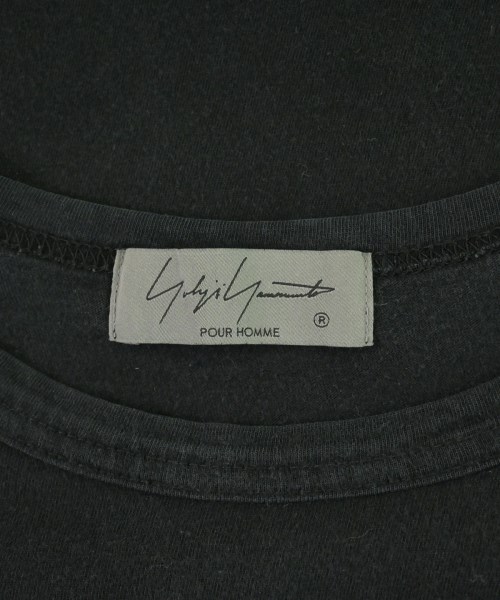 yohji yamamoto POUR HOMME（ヨウジヤマモトプールオム）Tシャツ・カットソー 黒 サイズ:3(M位) メンズ/2200710792020