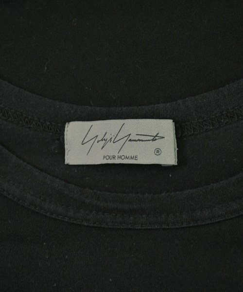 yohji yamamoto POUR HOMME（ヨウジヤマモトプールオム）Tシャツ・カットソー 黒 サイズ:3(M位) メンズ/2200710792037