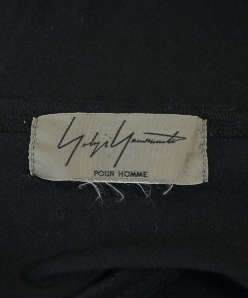 yohji yamamoto POUR HOMME（ヨウジヤマモトプールオム）Tシャツ・カットソー 黒 サイズ:-(L位) メンズ/2200703269140