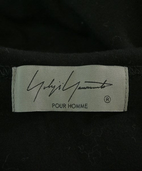 yohji yamamoto POUR HOMME（ヨウジヤマモトプールオム）Tシャツ・カットソー 黒 サイズ:3(M位) メンズ/2200711425033