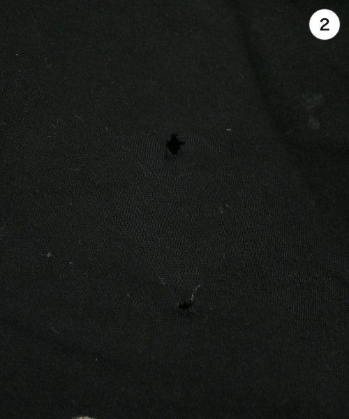 yohji yamamoto POUR HOMME（ヨウジヤマモトプールオム）Tシャツ・カットソー 黒 サイズ:3(M位) メンズ/2200711425064