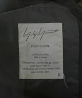 yohji yamamoto POUR HOMME（ヨウジヤマモトプールオム）カジュアルジャケット 黒 サイズ:2(S位) メンズ/2200711886018