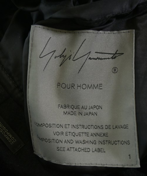yohji yamamoto POUR HOMME（ヨウジヤマモトプールオム）その他 黒 サイズ:1(XS位) メンズ/2200712210010