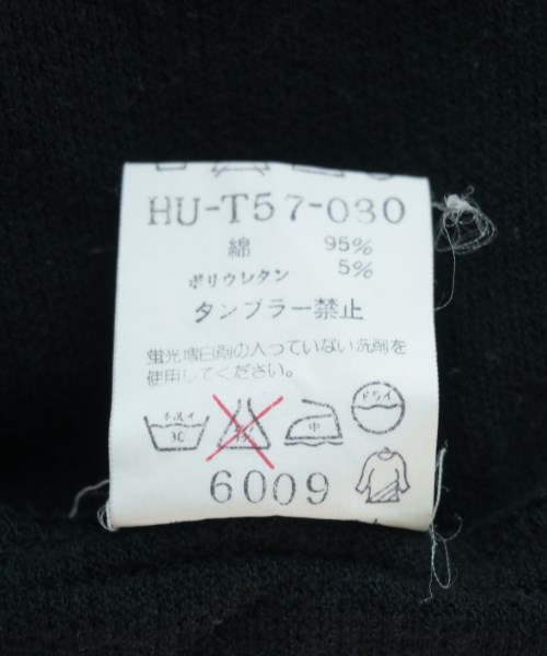 yohji yamamoto POUR HOMME（ヨウジヤマモトプールオム）Tシャツ・カットソー 黒 サイズ:-(M位) メンズ/2200712568067