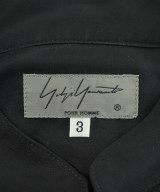 yohji yamamoto POUR HOMME（ヨウジヤマモトプールオム）カジュアルシャツ 黒 サイズ:3(M位) メンズ/2200712651042