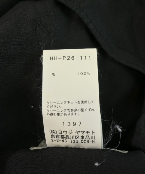 yohji yamamoto POUR HOMME（ヨウジヤマモトプールオム）その他 黒 サイズ:3(M位) メンズ/2200712671019