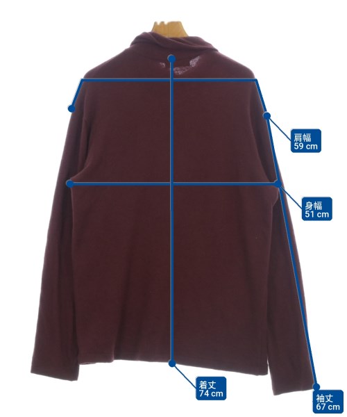 yohji yamamoto POUR HOMME（ヨウジヤマモトプールオム）ニット・セーター 赤 サイズ:3(M位) メンズ/2200712675017