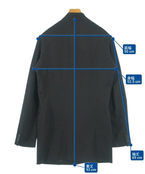 yohji yamamoto POUR HOMME（ヨウジヤマモトプールオム）カジュアルジャケット 黒 サイズ:F メンズ/2200712783033