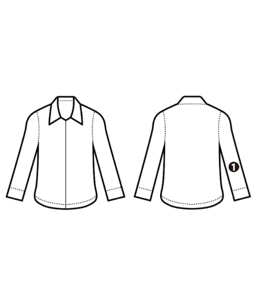 yohji yamamoto POUR HOMME（ヨウジヤマモトプールオム）カジュアルシャツ 黒 サイズ:1(XS位) メンズ/2200713340082