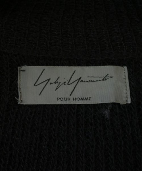 yohji yamamoto POUR HOMME（ヨウジヤマモトプールオム）カーディガン 黒 サイズ:3(M位) メンズ/2200713377026