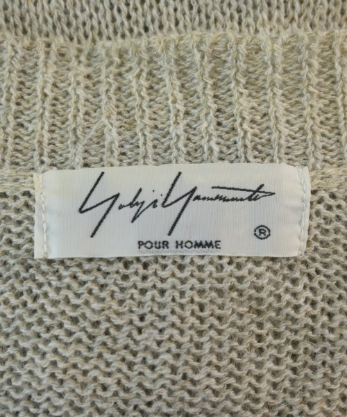 yohji yamamoto POUR HOMME（ヨウジヤマモトプールオム）カーディガン ベージュ サイズ:3(M位) メンズ/2200713377033