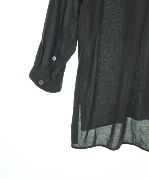 yohji yamamoto POUR HOMME（ヨウジヤマモトプールオム）カジュアルシャツ 黒 サイズ:2(S位) メンズ/2200713377040