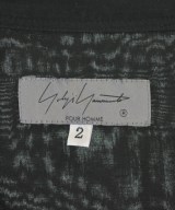 yohji yamamoto POUR HOMME（ヨウジヤマモトプールオム）カジュアルシャツ 黒 サイズ:2(S位) メンズ/2200713377088