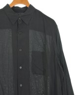 yohji yamamoto POUR HOMME（ヨウジヤマモトプールオム）カジュアルシャツ 黒 サイズ:2(S位) メンズ/2200713377088